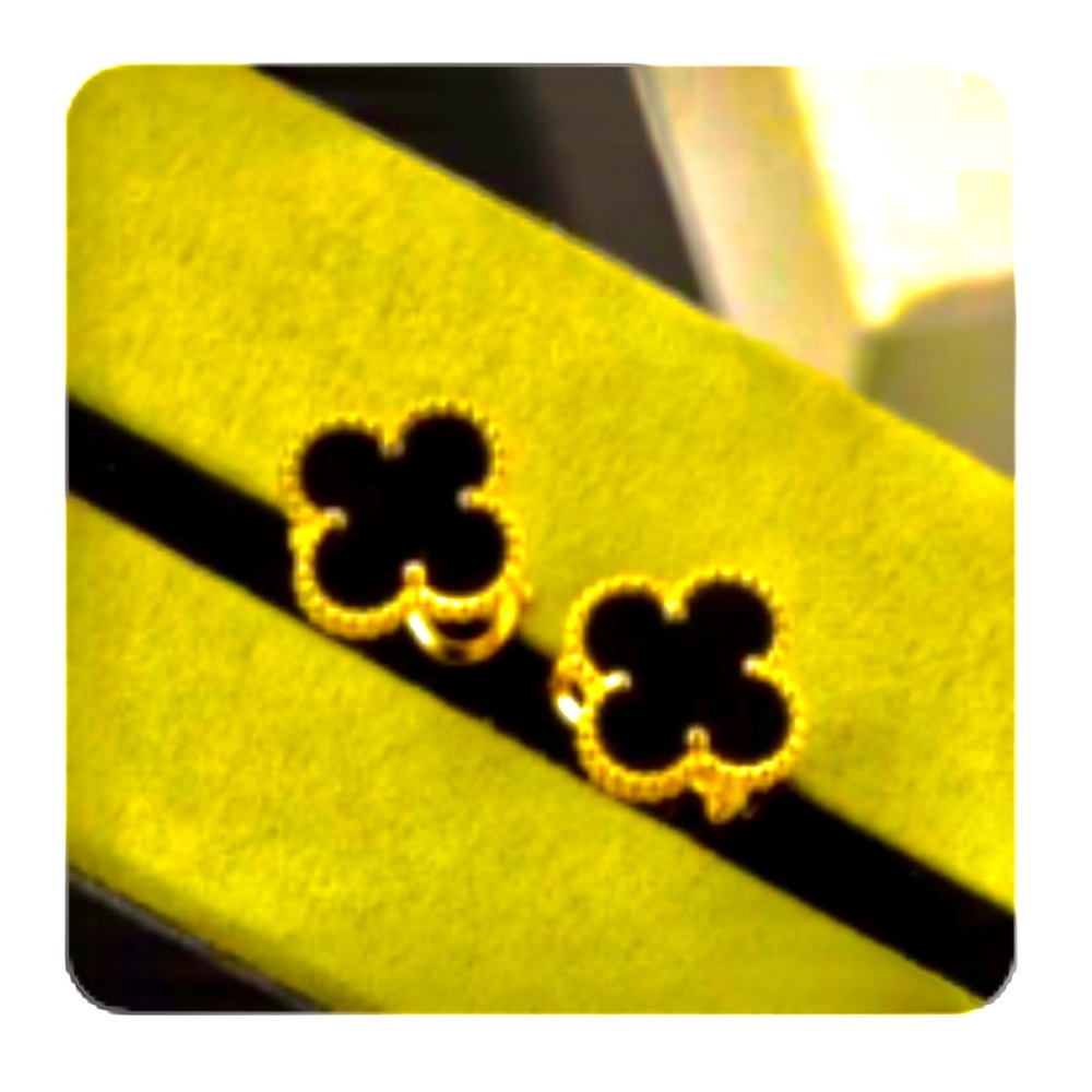 Reposhing beautiful VCA earrings I purchased from @dongapitts. Box included